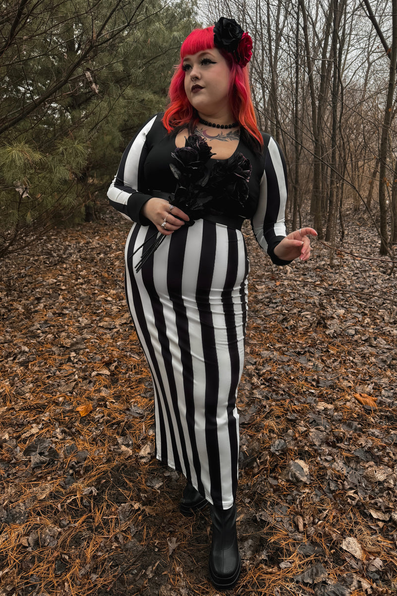 Carlyle Striped Maxi – WEASEL WEAR