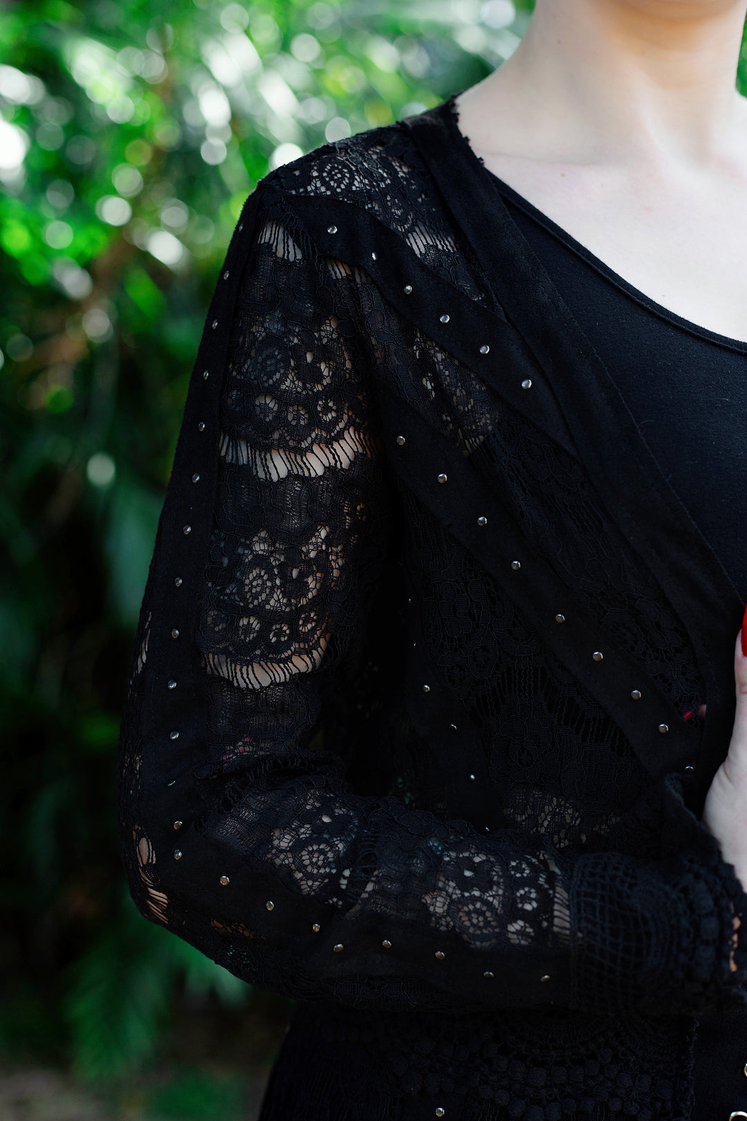 Studded Lace Jacket – WEASEL WEAR