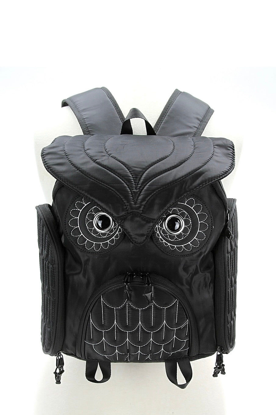 Black owl backpack on sale