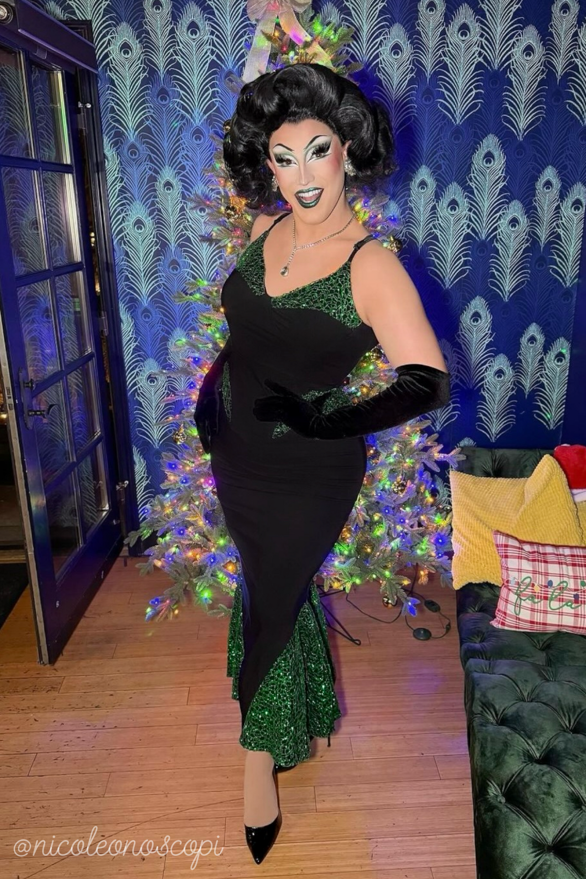 Creature Sparkle Dress in Green - Glitter Net Mermaid Dress with Struc WEASEL WEAR Creature Sparkle Dress in Green - Glitter Net Mermaid Dress with Struc WEASEL WEAR