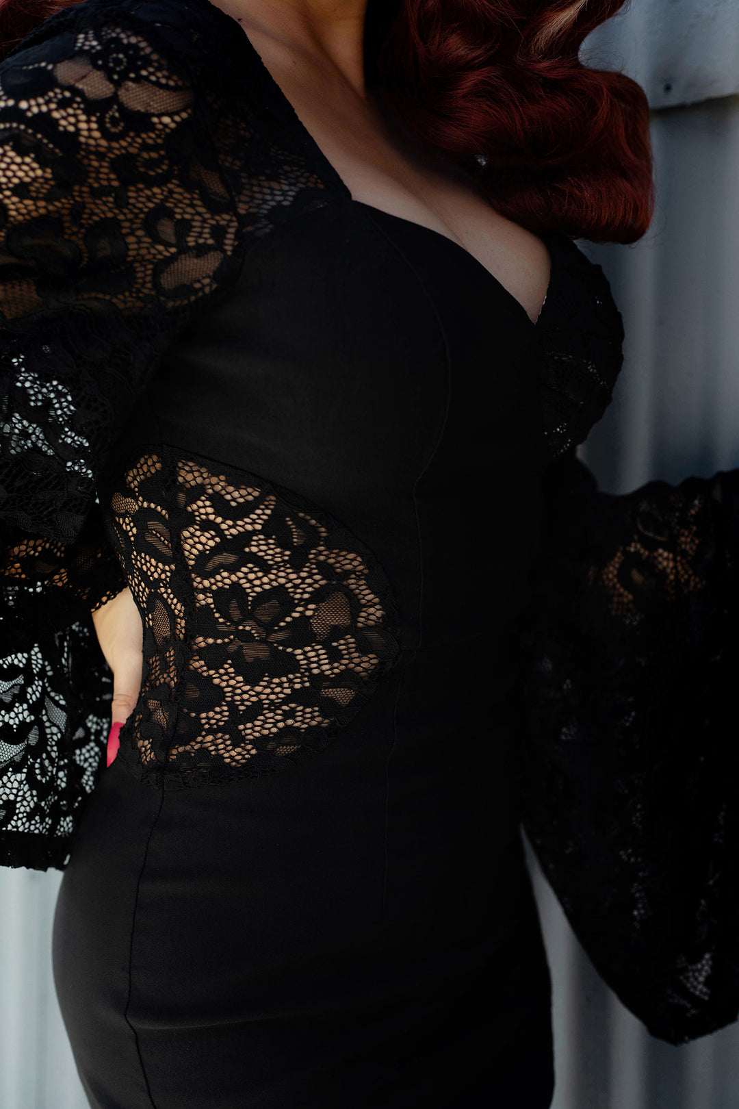 deb black lace dress Deb Dress Size 5 / 6 Black Lace Straps Padded Bra Back Buttons and Zipper Party