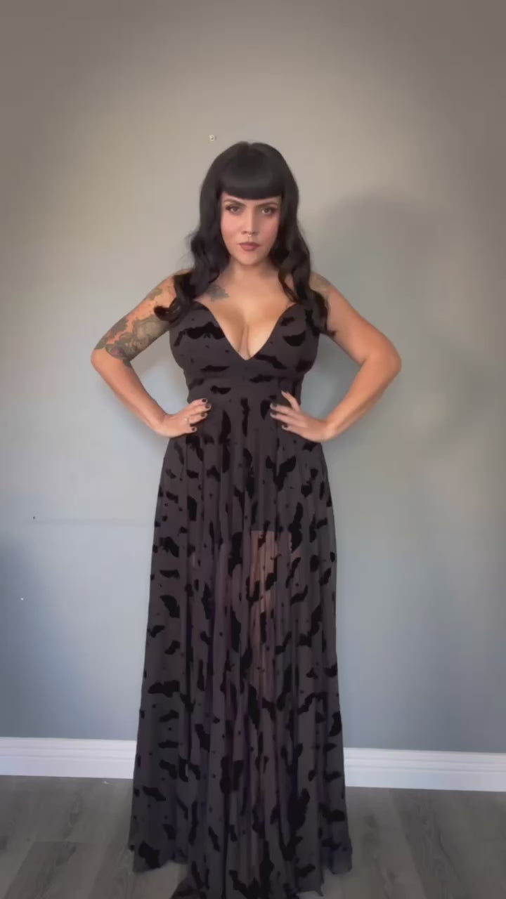 Nosferatu Bat Maxi with Built-In Romper