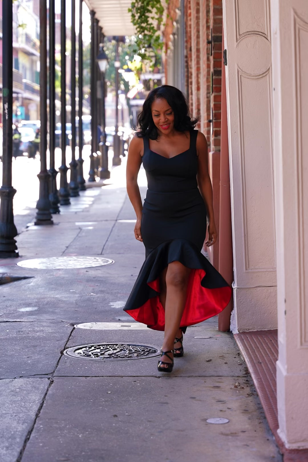 The Showgirl Ruffle Gown – WEASEL WEAR