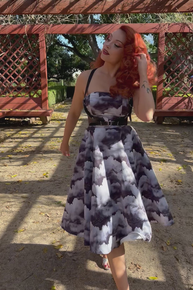 Cloud Strapless Harness Dress